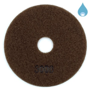 Paduri / dischete diamantate pt. slefuire umeda #3000 Ø100mm - DXDY.WETPAD.100.3000