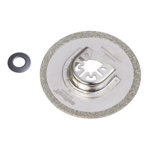 Pânză de ferăstrău „PRO” diamantată, suport de prindere universal, rosturi în ciment, resturi de mortar