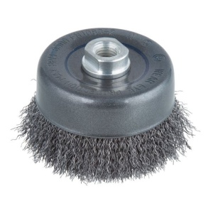 Perie Wolfcraft 2151000, tip oala, D 100 mm, pentru polizoare unghiulare, filet M14