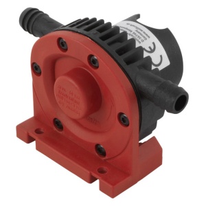 Pompa autoamorsanta Wolfcraft 2202000, cu carcasa din plastic, compatibila cu masina de gaurit, debit 1300 l/h