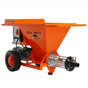 Pompa glet/tencuiala PCS-MX10 Capacitate 30L, Motor 230V, 2,2 kW, Debit 8-26 l/min.