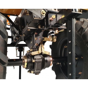 ProGARDEN Campo 1854, motocultor 18CP, 3+1, diferential, roti 6.00-12, benzina, EU V, pornire electrica