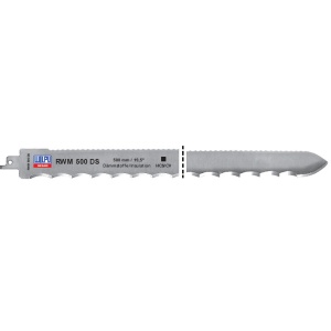 RWM 500 DS Panza HCS/CV pentru fierastrau sabie pentru piele, cauciuc si carton, DIM 400 x 19 x 1.27 mm