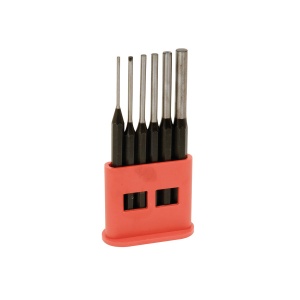 Set 6 dornuri brunate, în suport PVC - 6 buc.