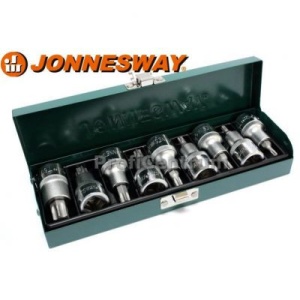 Set tubulare 1/2" torx T20, T25, T27, T30, T40, T45, T50, T55, T60, 9 piese