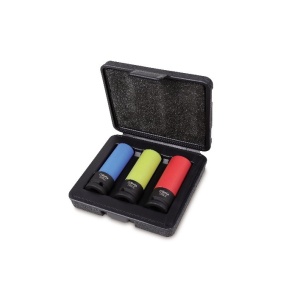 Set tubulare de impact cu protectie 1/2'', 3 piese 720LC/C3