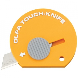 TK-4/60 galben - cutit-cutter japonez tip breloc, Olfa