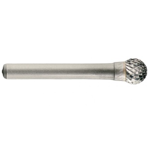 1031852 Freza din carbura de tungsten forma D - sferica, ascutire dubla, tip D, DIM 12