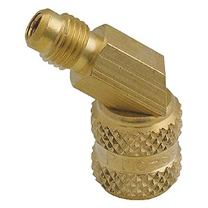 Adaptor baterie R410a M 1/4"SAE7/16”-20UNF x F 1/4"SAE1/2"- 20UNF