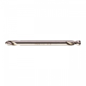 Burghie HSS Ground pentru metal - Cu două vârfuri Milwaukee (Lungime totală (mm): 49, Lungime activă (mm): 12, Ø (mm): 3.3)