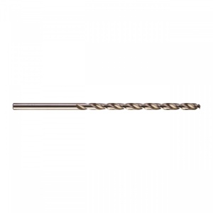 Burghie lungi HSS Ground pentru metal - DIN 340 / set a câte 5 și 10 buc Milwaukee (Lungime totală (mm): 132, Lungime activă (mm): 87, Ø (mm): 5)
