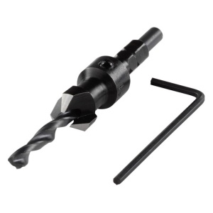 Burghiu de centrare cu zencuitor Wolfcraft 2545000, D 4.5 mm + zencuitor D 12 mm