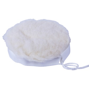 Calota de lustruit Wolfcraft 2025000, lana de miel, 125 mm pentru suprafete vopsite