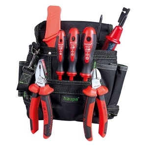 Centura cu scule HAUPA ToolBelt 1000 V, 7 piese