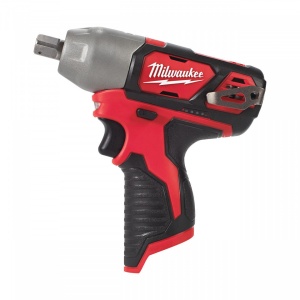 Cheie de impact sub-compactă ½″ M12™ Milwaukee M12 BIW12-0, alimentare cu acumulator - neechipat