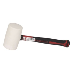 Ciocan Kreator KRT904105, 700 g, cap cauciuc alb, coada fibra de sticla