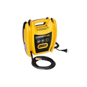 Compresor de aer Powerplus POWX1705, 1.1 kW, 8 bar, 180 l/min, 6 accesorii