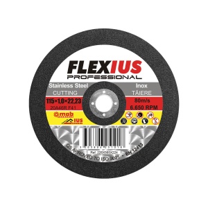 Disc abraziv pentru taiere inox TI8 - Ø A: 115 mm