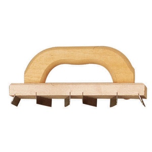 Drișcă lamelară dințată pentru fațade - 25×7