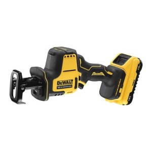 Fierastrau tip sabie compatibil cu acumulatori XR Li-Ion Dewalt DCS369M2, 18 V, 2 x 4 Ah, valiza transpot