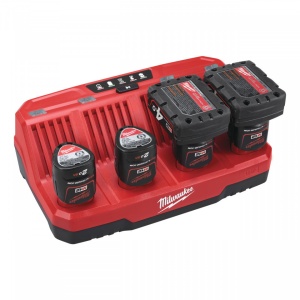 Incarcator Milwaukee M12 C4, pentru acumulatorii M12