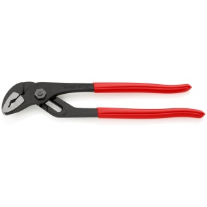 KNIPEX 89 01 250 Cleşte pentru pompe de apă cu articulație canelată acoperite cu plastic vopsit negru 250 mm