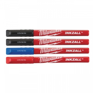 Marker color cu vârf subțire INKZALL™, pachet 4 buc