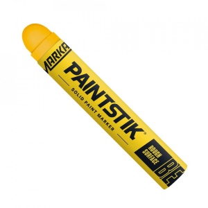 Marker vopsea solida Paintstik B-E, pentru suprafete dure, Galben