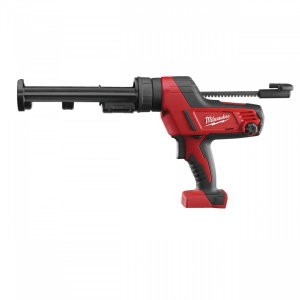 Pistol de silicon Milwaukee C18 PCG/310C-0B, tub 310 ml, livrat fara acumulator, cu geanta