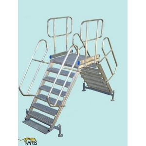 Platforma , fixa, 45 0 , dubla, incarcare maxima:400 kg, tip PF45D