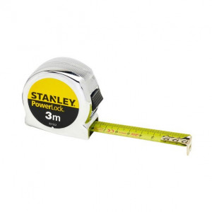 Ruleta Stanley Micro Powerlock 0-33-522, 3 m, sistem metric, blister