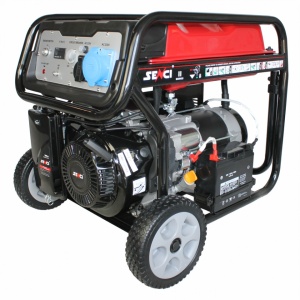 SENCI, Generator SC-6000E, Putere max. 5.5 kw, 230V, AVR, motor benzina