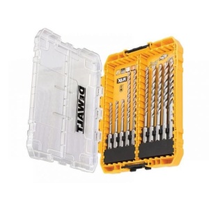 Set 10 burghie pentru beton DeWALT DT70752, SDS Plus XLR, 5 - 12 mm, in cutie plastic