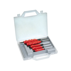 Set 5 dornuri cu maner PVC - 5 buc.