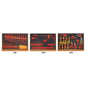 Set 67 scule asortate, 1000V, in suport burete 5988VHB-MQ