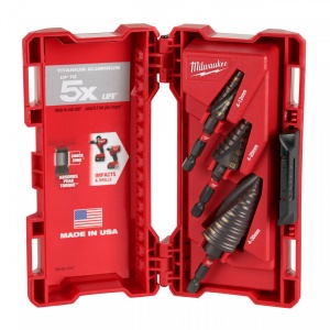 Set burghie în trepte SHOCKWAVE™ Impact Duty (3 buc) [ Include burghiele în trepte: 4 - 12 mm/1, 4 - 20 mm, 4 - 30 mm ]
