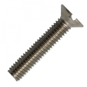 Suruburi cap inecat crestat, DIN 963 INOX A4, M6x35, 100 bucati