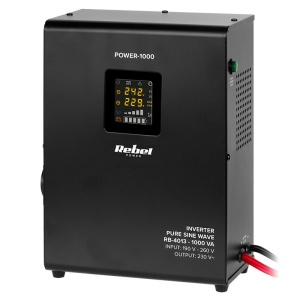 UPS DE PERETE CU SINUS PUR - 12V / 1000VA / 700W