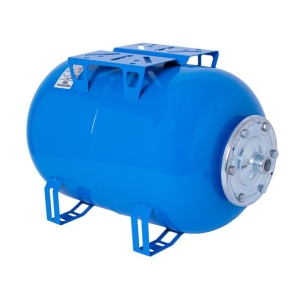 Vas de expansiune orizontal Aquasystem VAO24BLUE, apa rece, volum 24 l, 10 bar