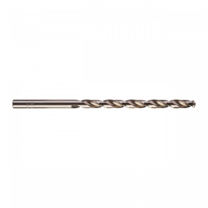Burghie lungi HSS Ground pentru metal - DIN 340 / set a câte 5 și 10 buc Milwaukee (Lungime totală (mm): 165, Lungime activă (mm): 109, Ø (mm): 8)