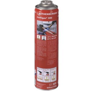 Butelie de gaz unica folosinta, MULTIGAS 300, filet 7/16"