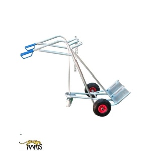 Carucior din aluminiu pentru 2 butelii