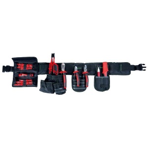 Centura scule HAUPA VDE plus 1000 V, 16 piese