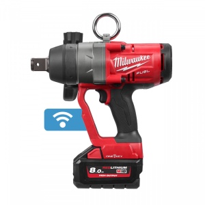 Cheie cu impact 1" Milwaukee M18 FUEL™ ONEFHIWF1-802X, cuplu 2400 Nm, livrata cu acumulatori, valiza
