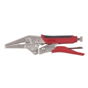 Cleste 6.5" cu falci alungite, plate si dintate Kreator KRT608103 lungime totala 175 mm, crom molibden nichelat