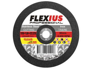 Disc abraziv pentru taiere inox TI8 - Ø A: 115 mm
