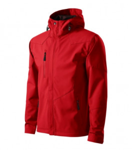 Jachetă softshell pentru bărbaţi roşu, 280 g/m²