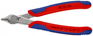 KNIPEX 78 13 125 SB Electronic Super Knips® cu manşoane multicomponent 125 mm (carton cu autoservire/în blister)