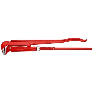 KNIPEX 83 10 020 clește pentru țevi la 90° vopsit electrostatic în roșu 560 mm