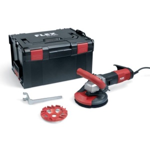 Masina de slefuit cu disc diamantat Flex LDE 16-8 125 R Kit E-Jet , 504998, 125 mm, 1600 W, turatie variabila